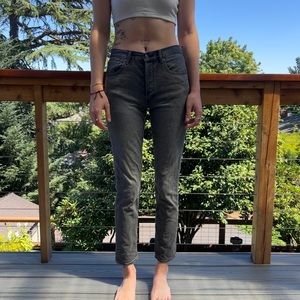 Grey, AE boyfriend jean